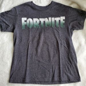 Gray Fortnite Tee